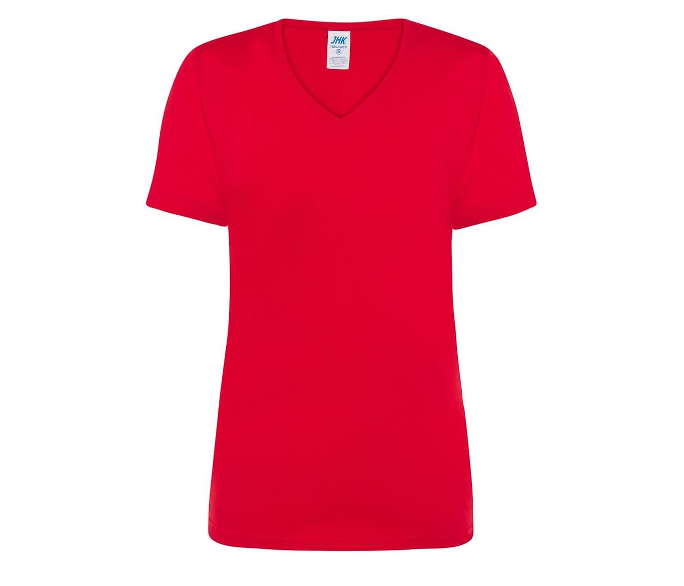 REGULAR LADY COMFORT V-NECK coloris Rouge