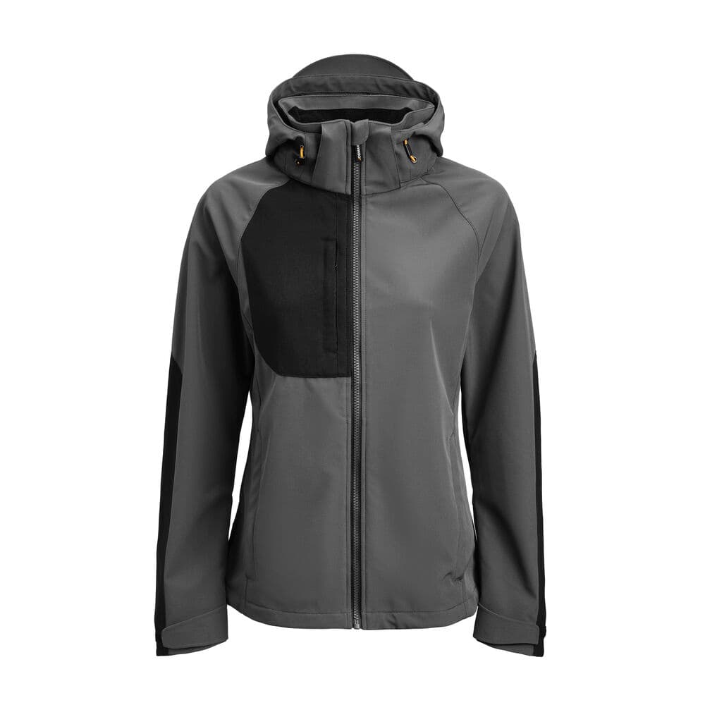 Jobman 1372 Women's Softshell Jacket coloris Noir / Gris