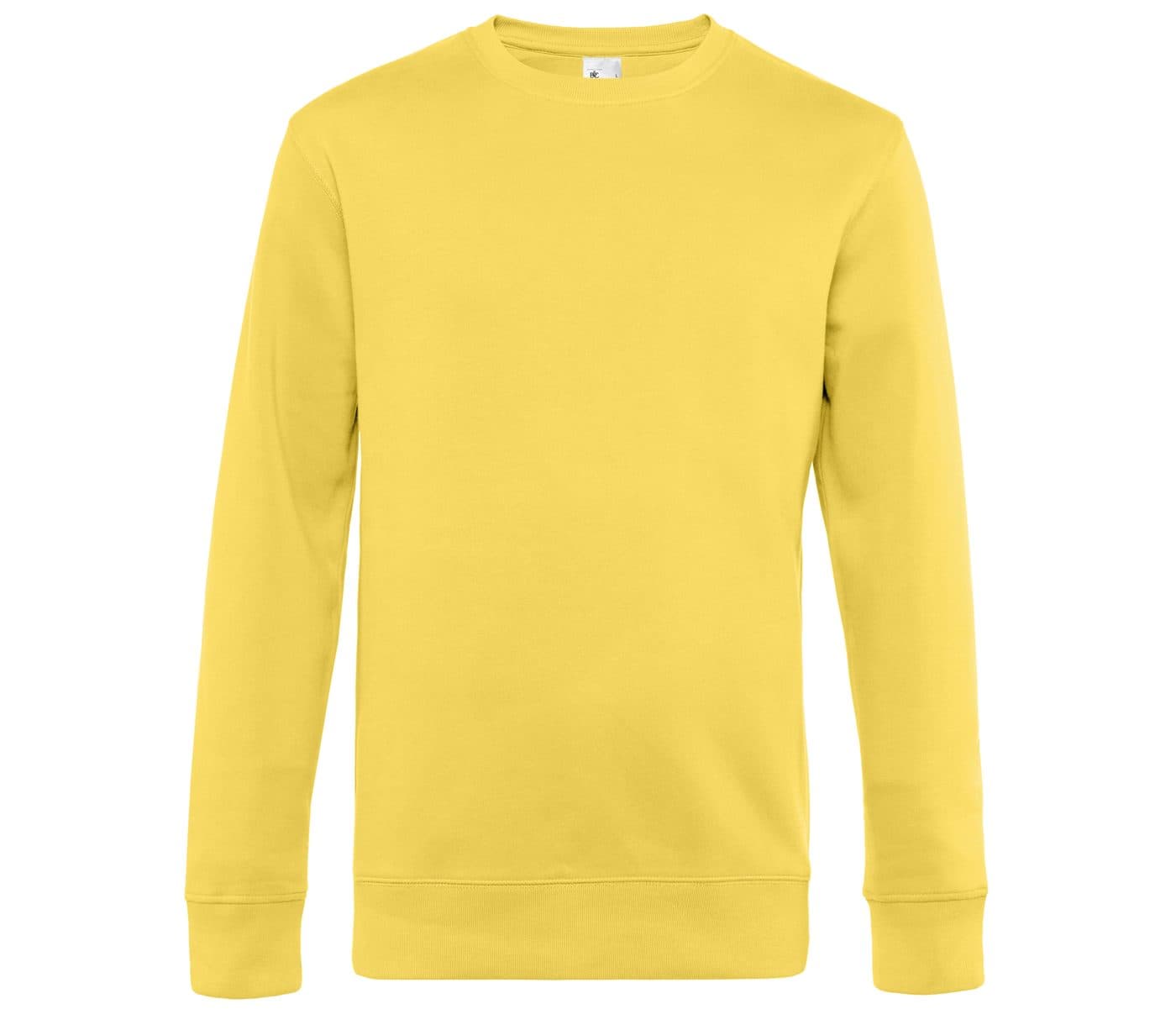 B&C KING CREW NECK coloris Jaune Fizz