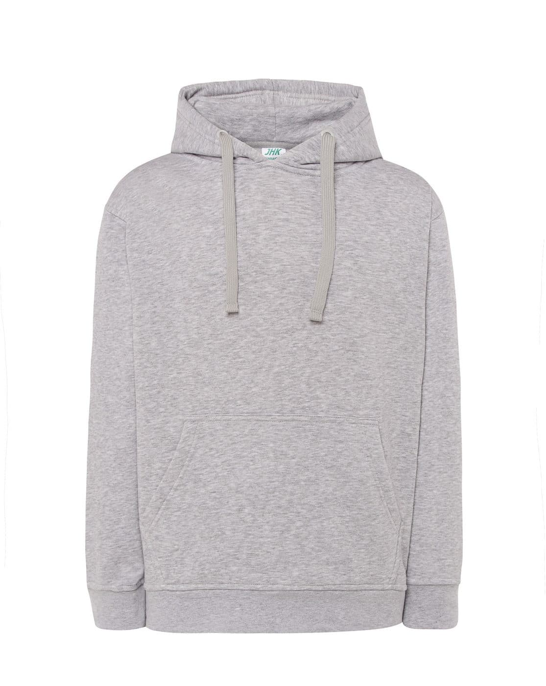 KANGAROO SWEATSHIRT coloris Gris cendré chiné
