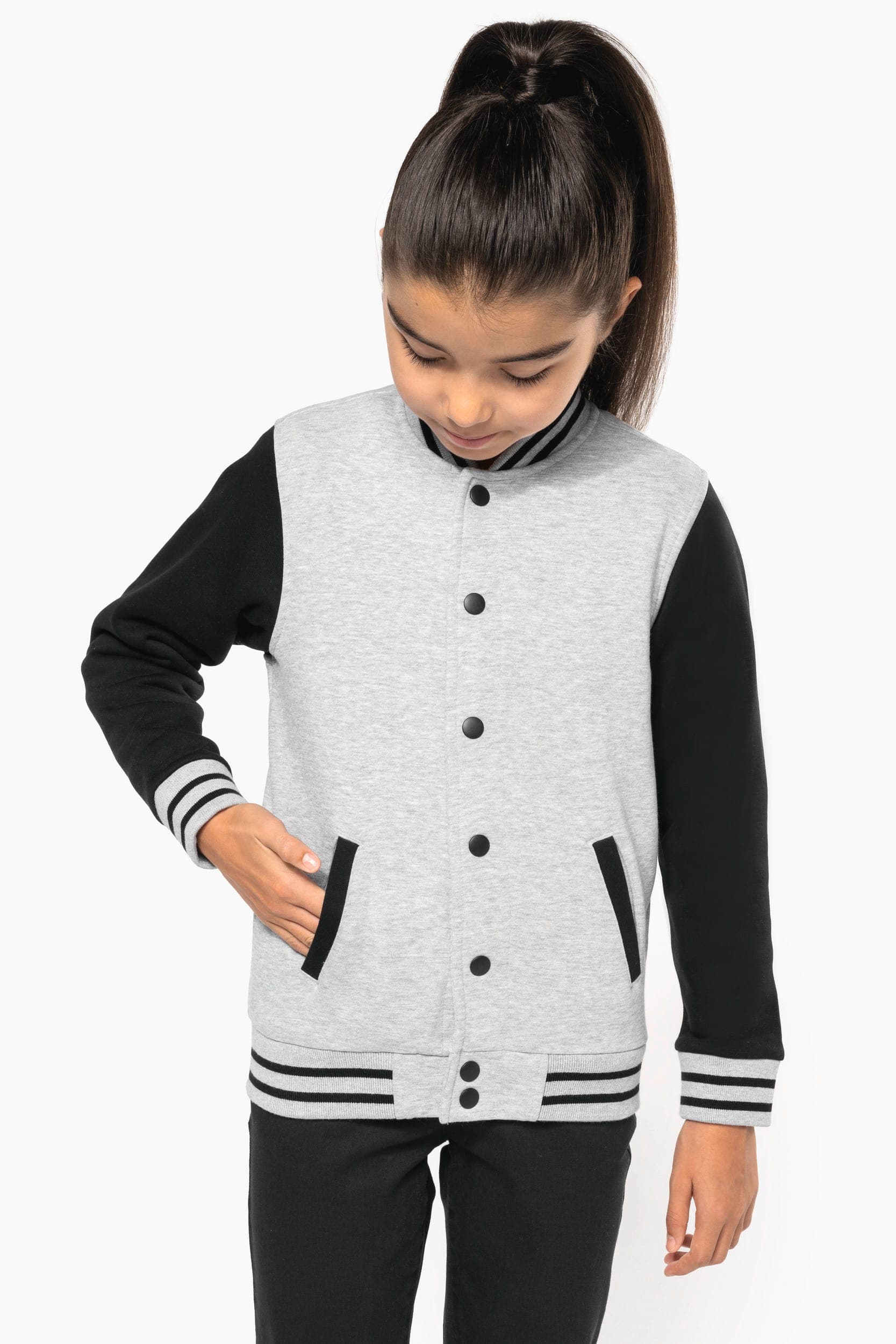 Blouson molleton teddy enfant en situation