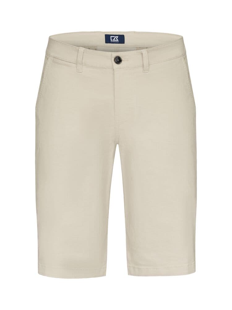 Short Cutter & Buck Edgemont homme coloris Beige