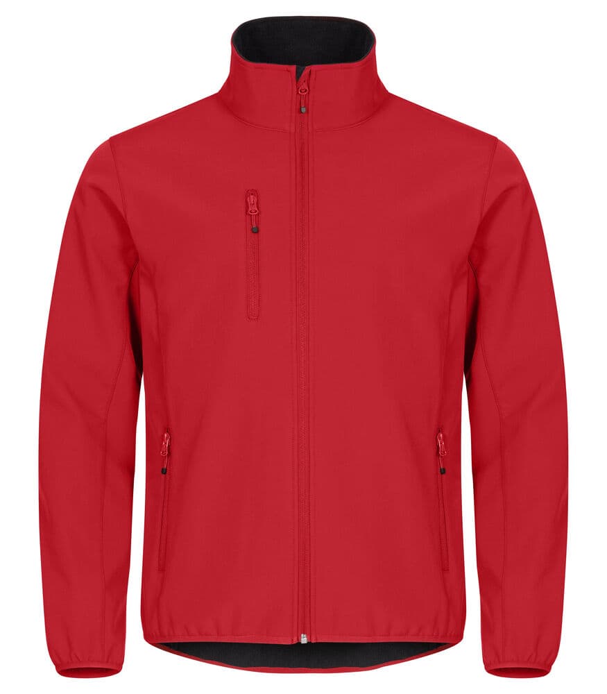 Clique Classic Softshell Jacket coloris Rouge