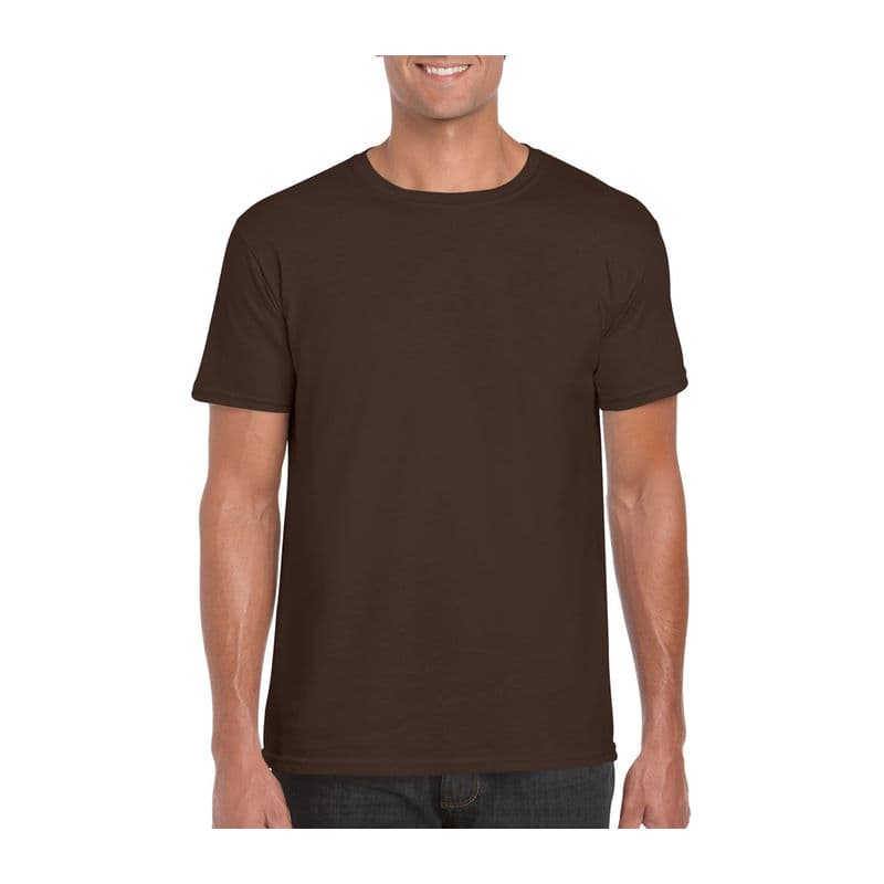 SOFTSTYLE® ADULT T-SHIRT coloris Chocolat foncé