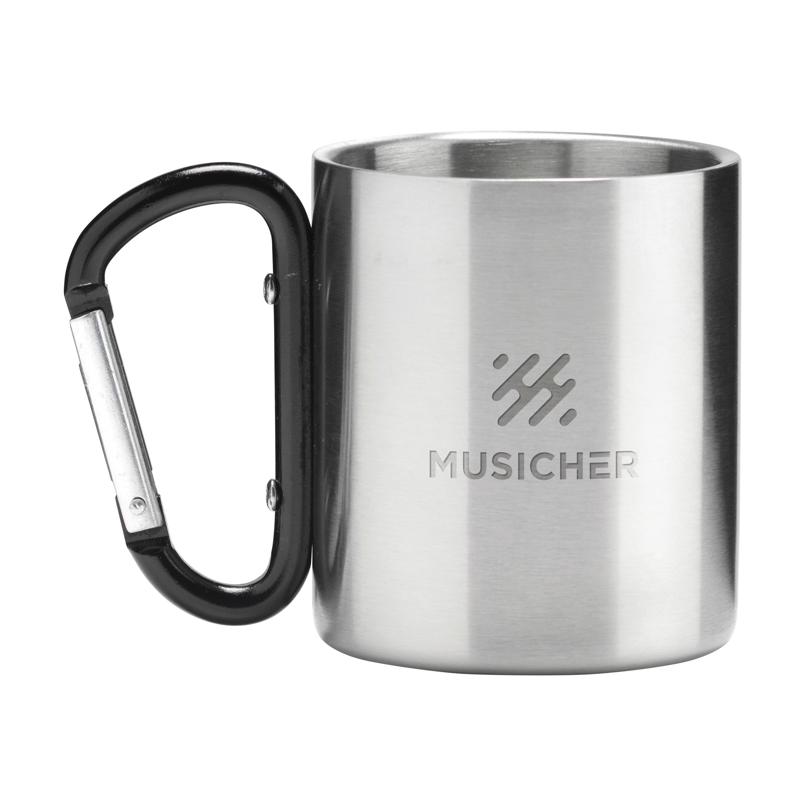 Mug d'extérieur Carabiner RCS 220 ml en situation