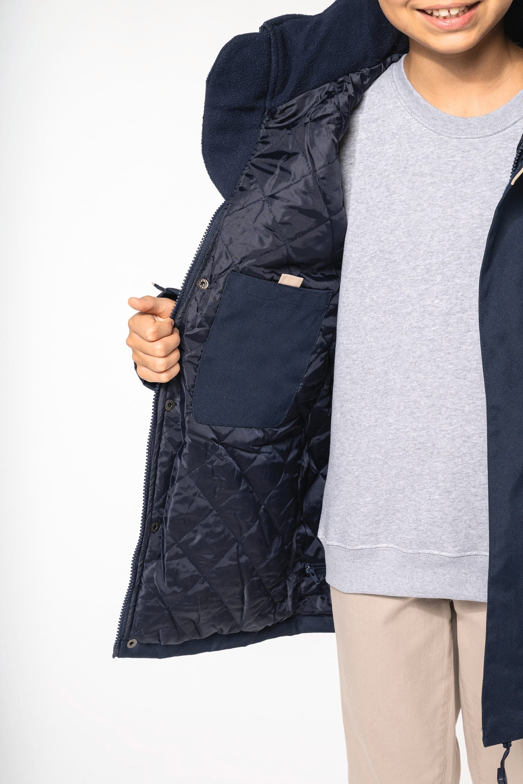 Parka enfant en situation