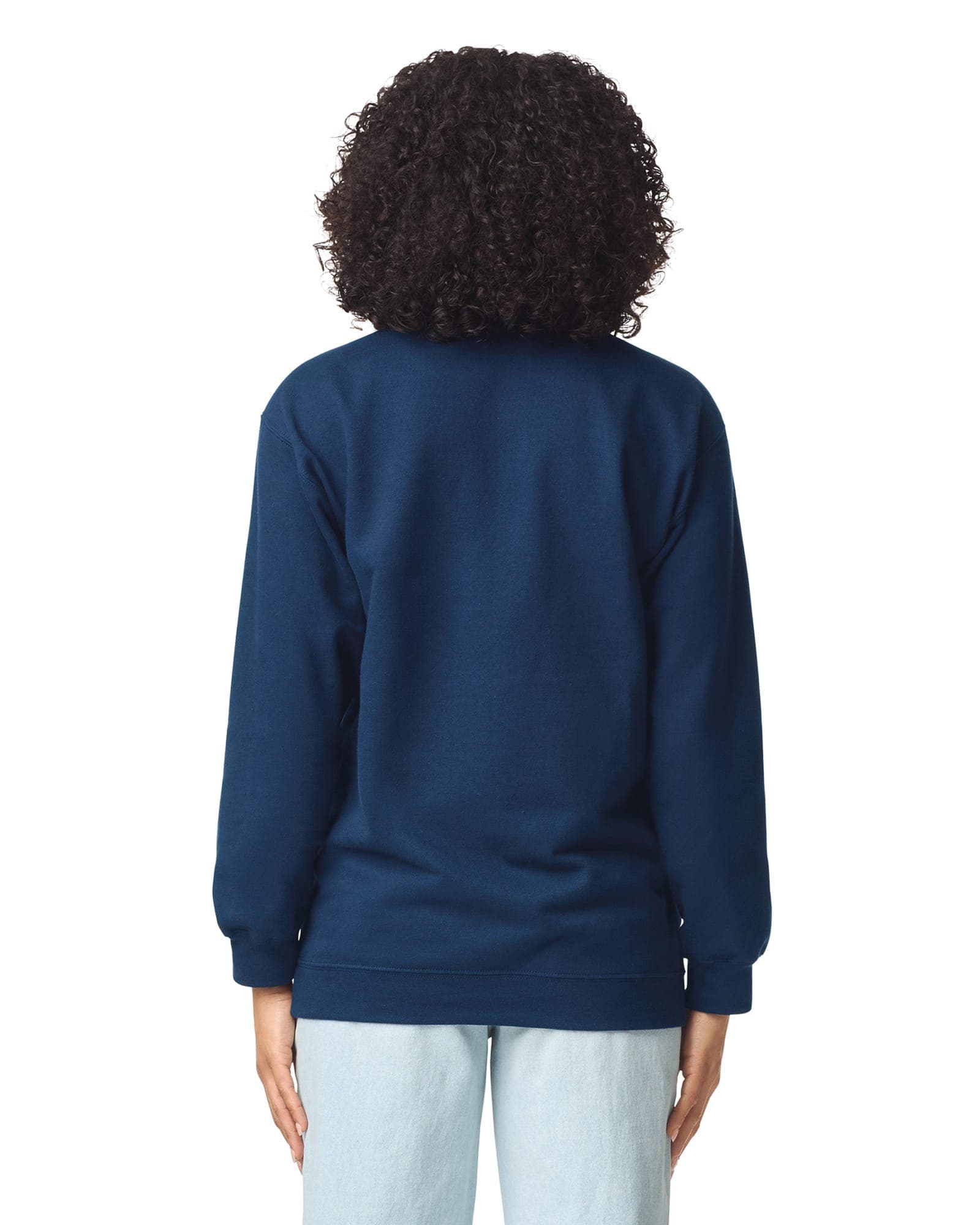 Sweat-shirt en molleton 1/4 zip en situation