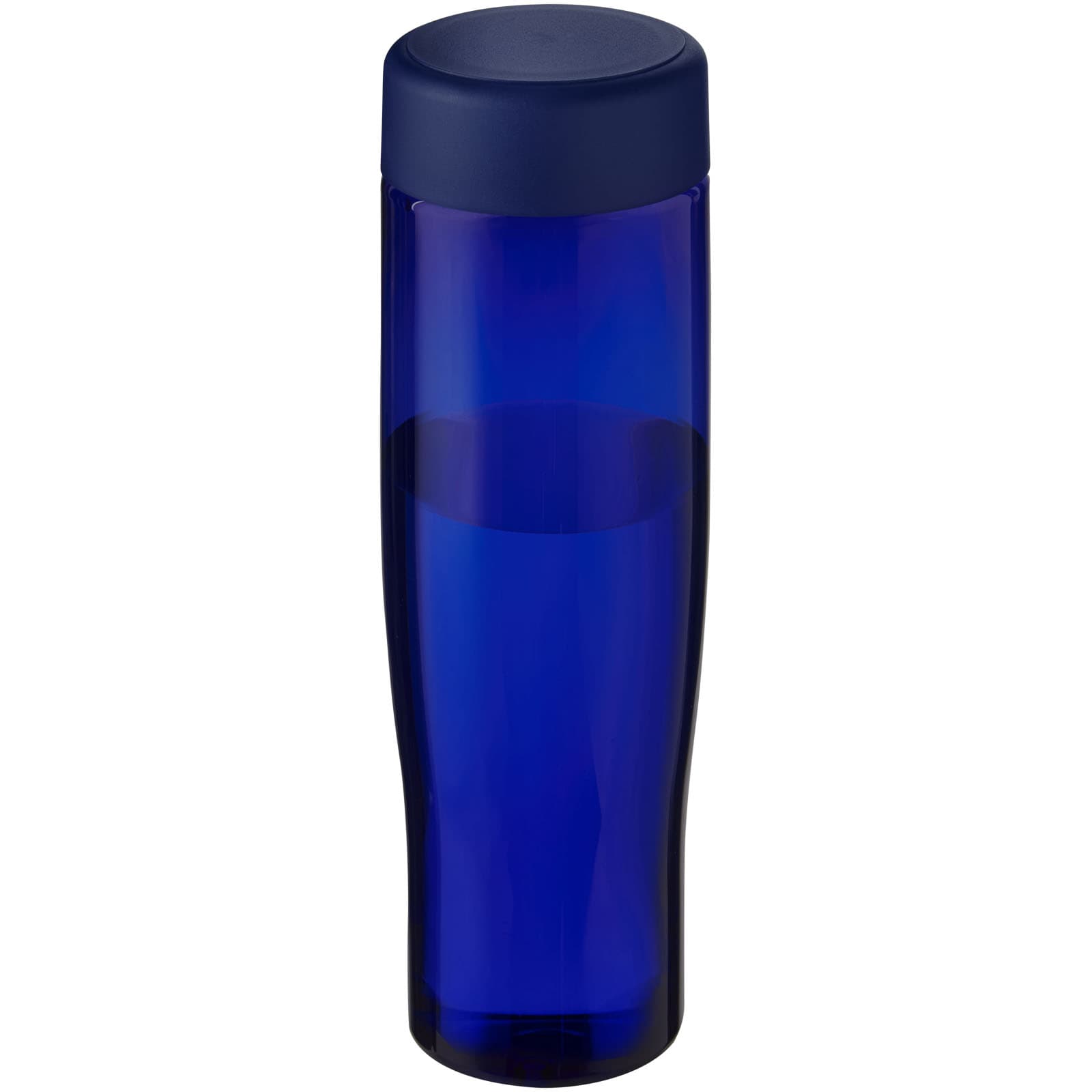 Bouteille d'eau H2O Active® Eco Tempo de 700 ml avec couvercle vissé coloris Bleu