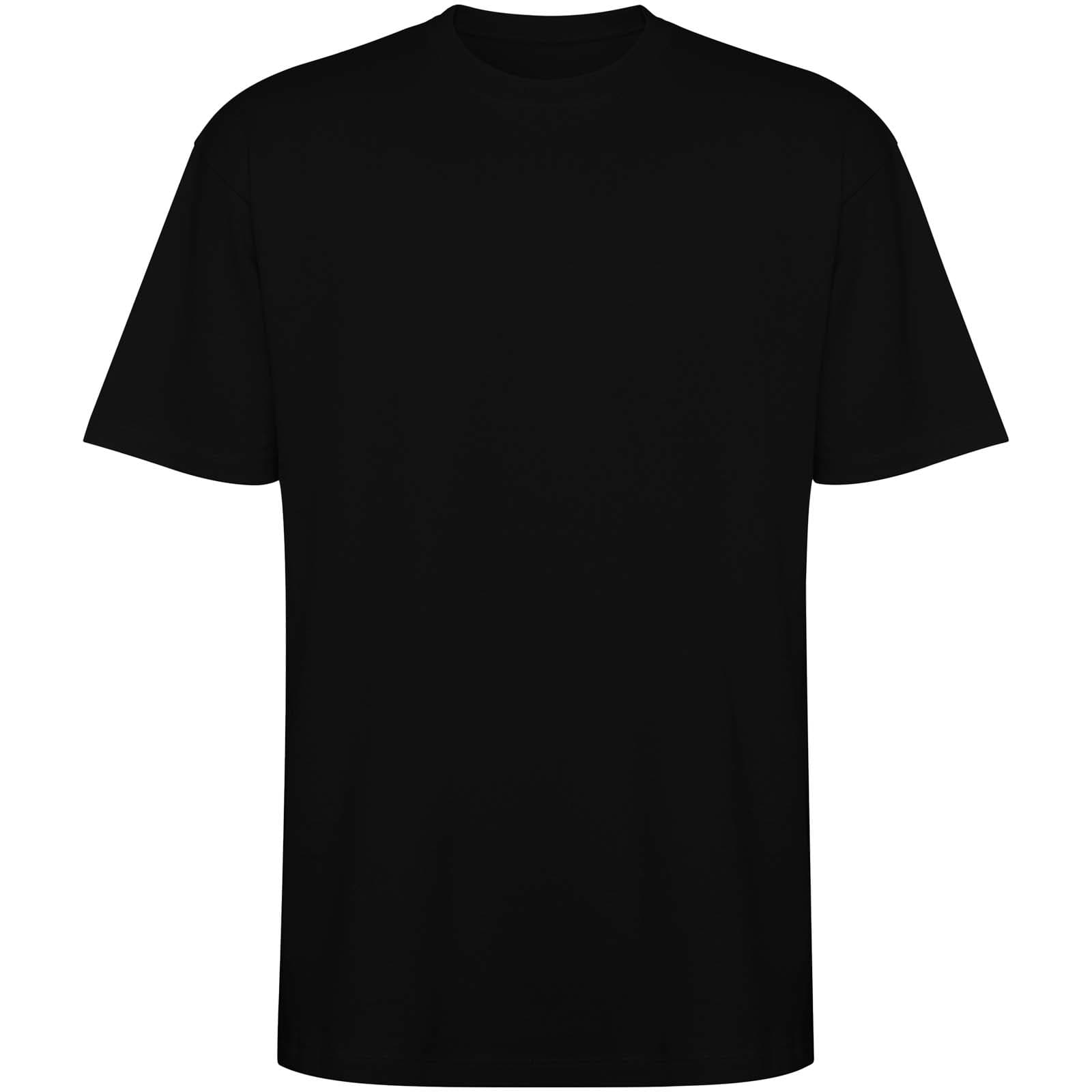 T-shirt de 210 g/m² Bull unisexe oversize à manches courtes coloris Noir