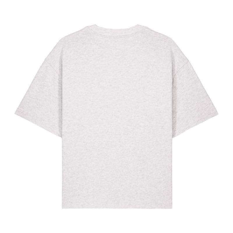 The unisex heavy weight boxy t-shirt coloris Gris chiné froid