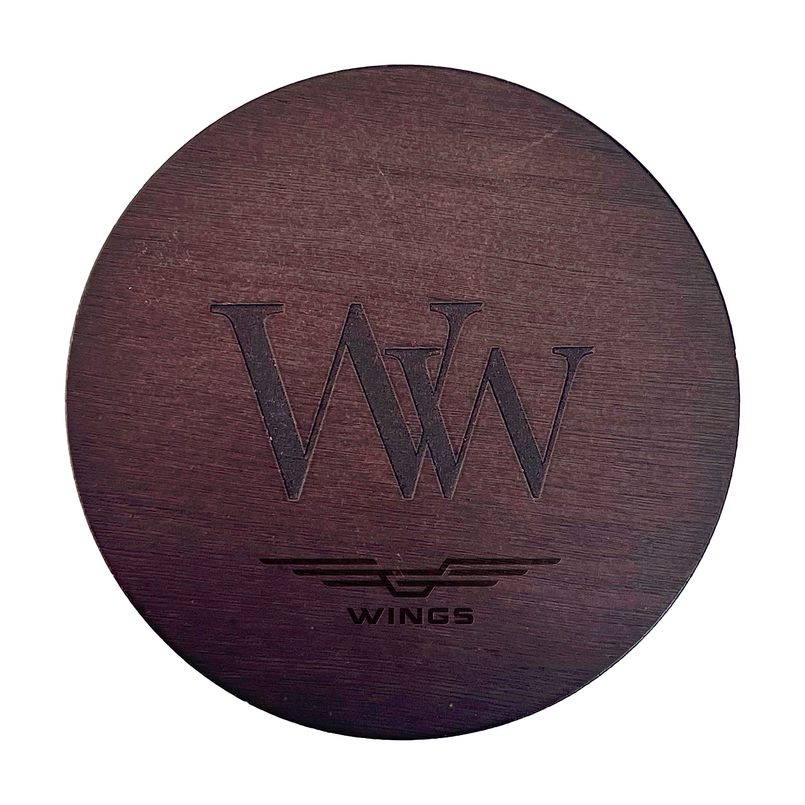 Bougie parfumée WoodWick Vanilla & Sea Salt moyen en situation