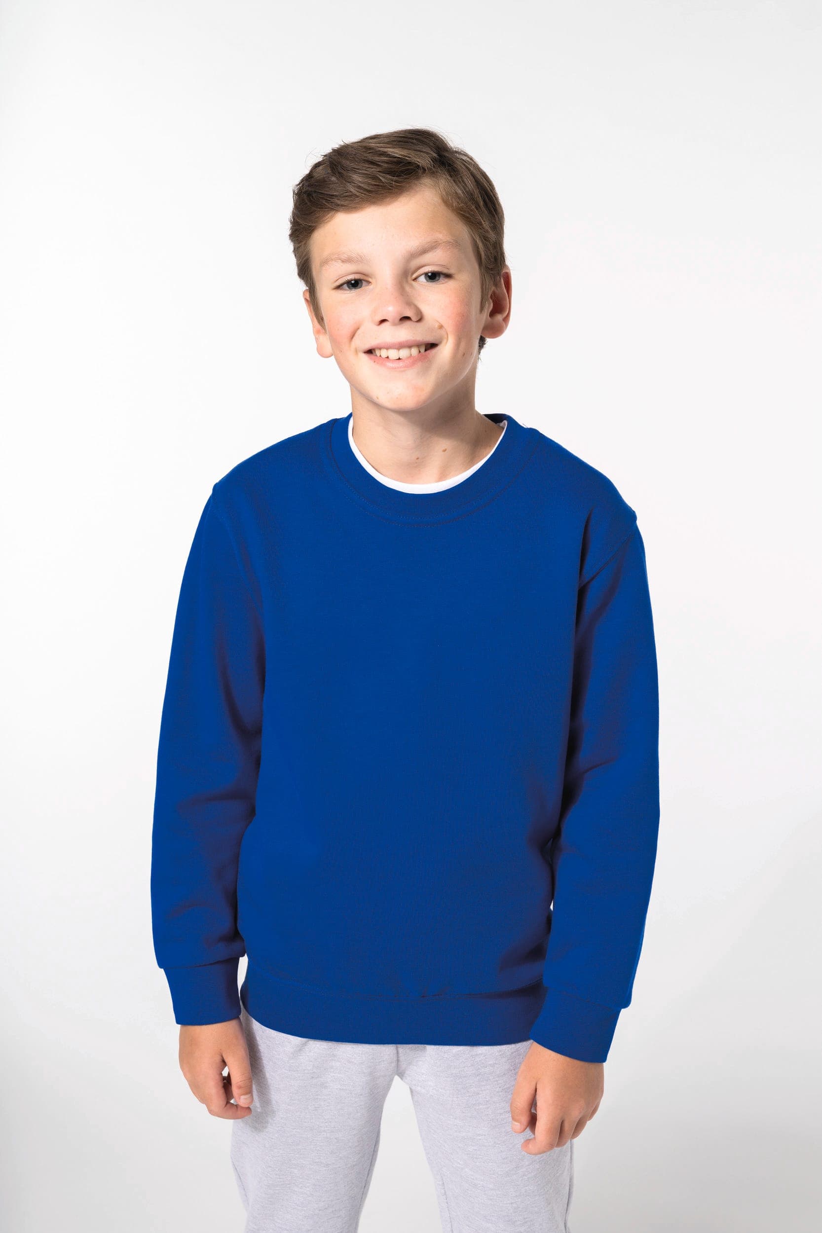 Sweat-shirt col rond enfant en situation