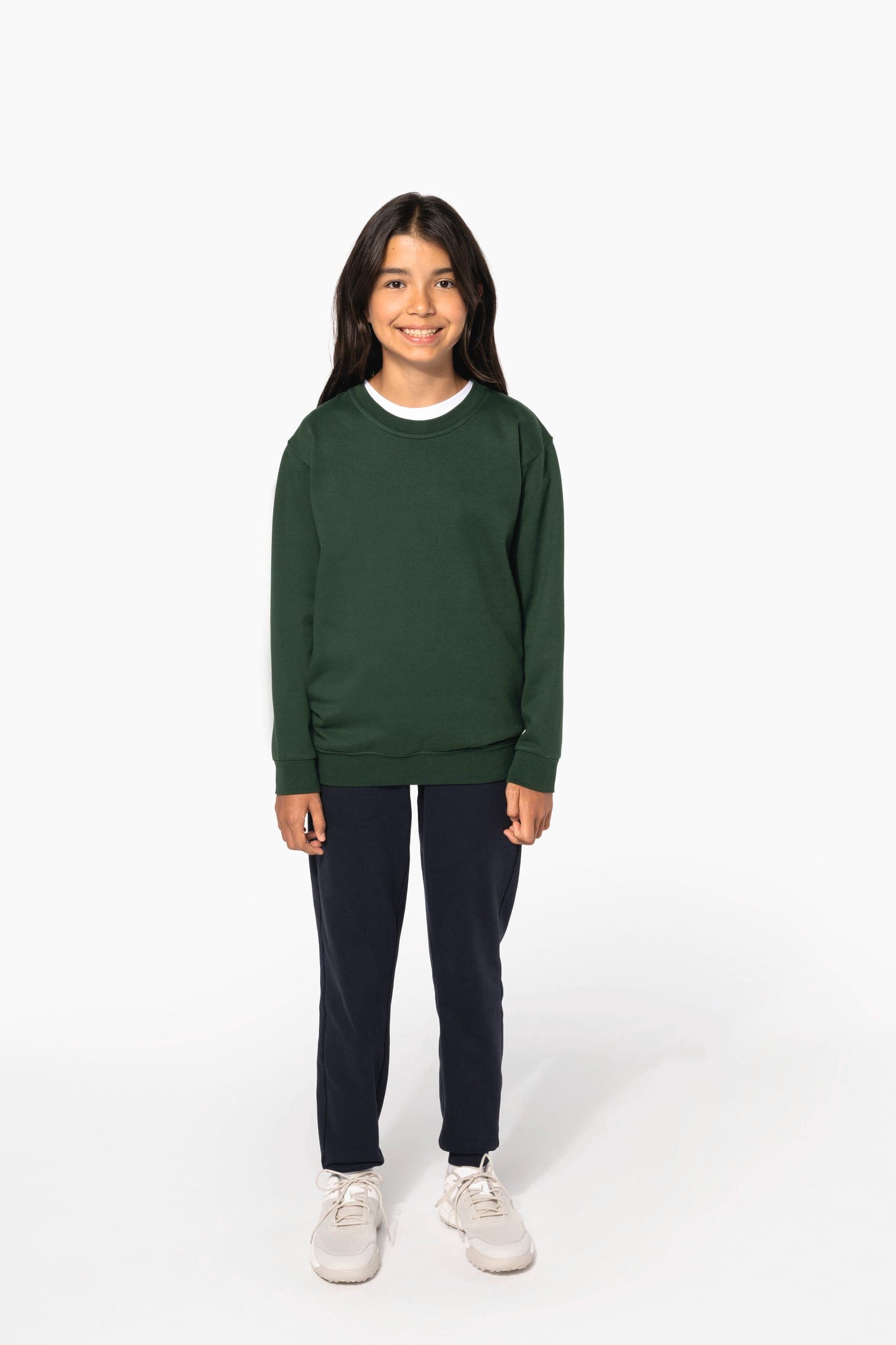 Sweat-shirt col rond enfant en situation