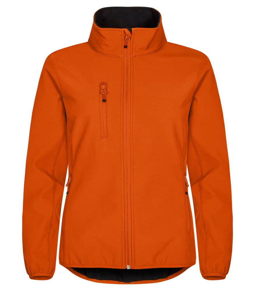 Clique Classic Softshell Jacket Women coloris Orange sang