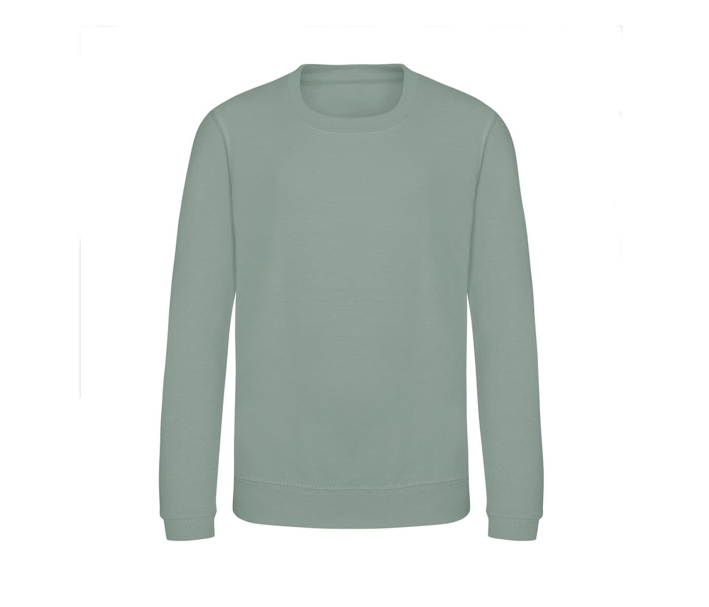 KIDS AWDIS SWEAT coloris Vert poudré