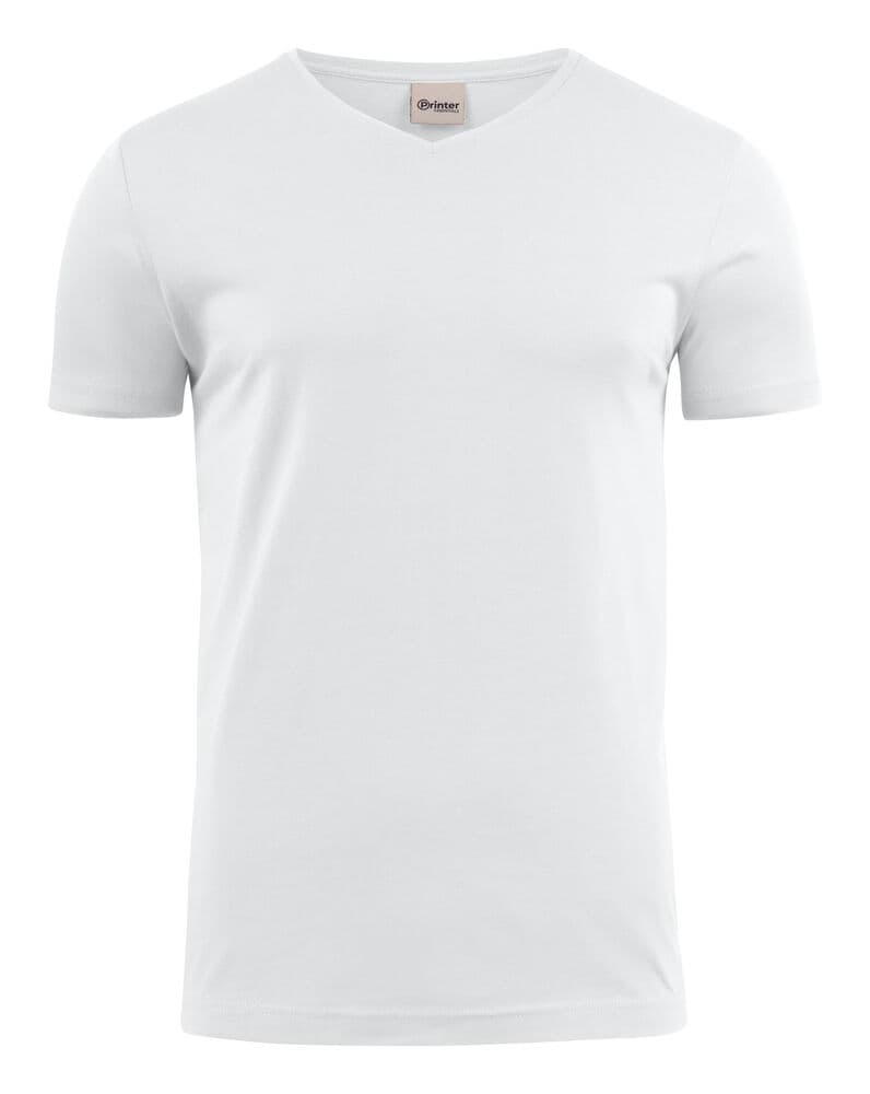 Heavy T-Shirt Col V Hommes