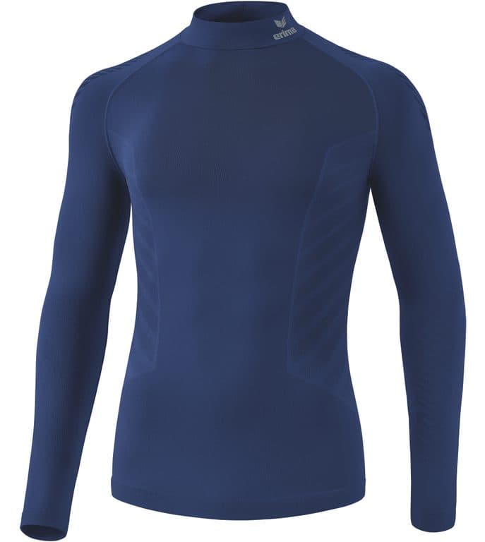 LONGSLEEVE AVEC COL MONTANT ATHLETIC coloris Marine