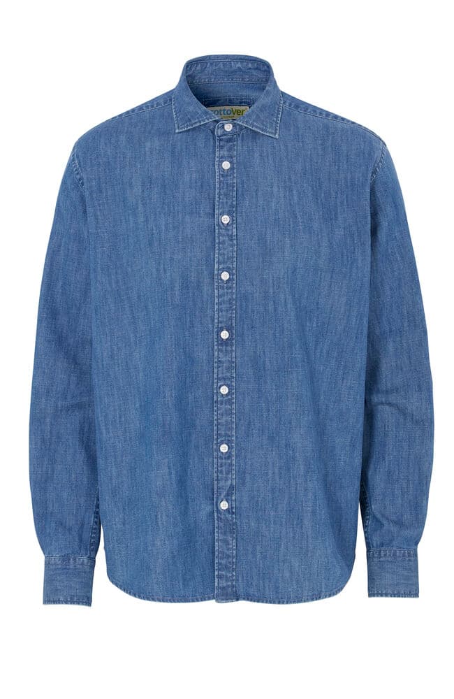 CHEMISE EN DENIM CONFORT HOMME - CERTIFIÉE GOTS