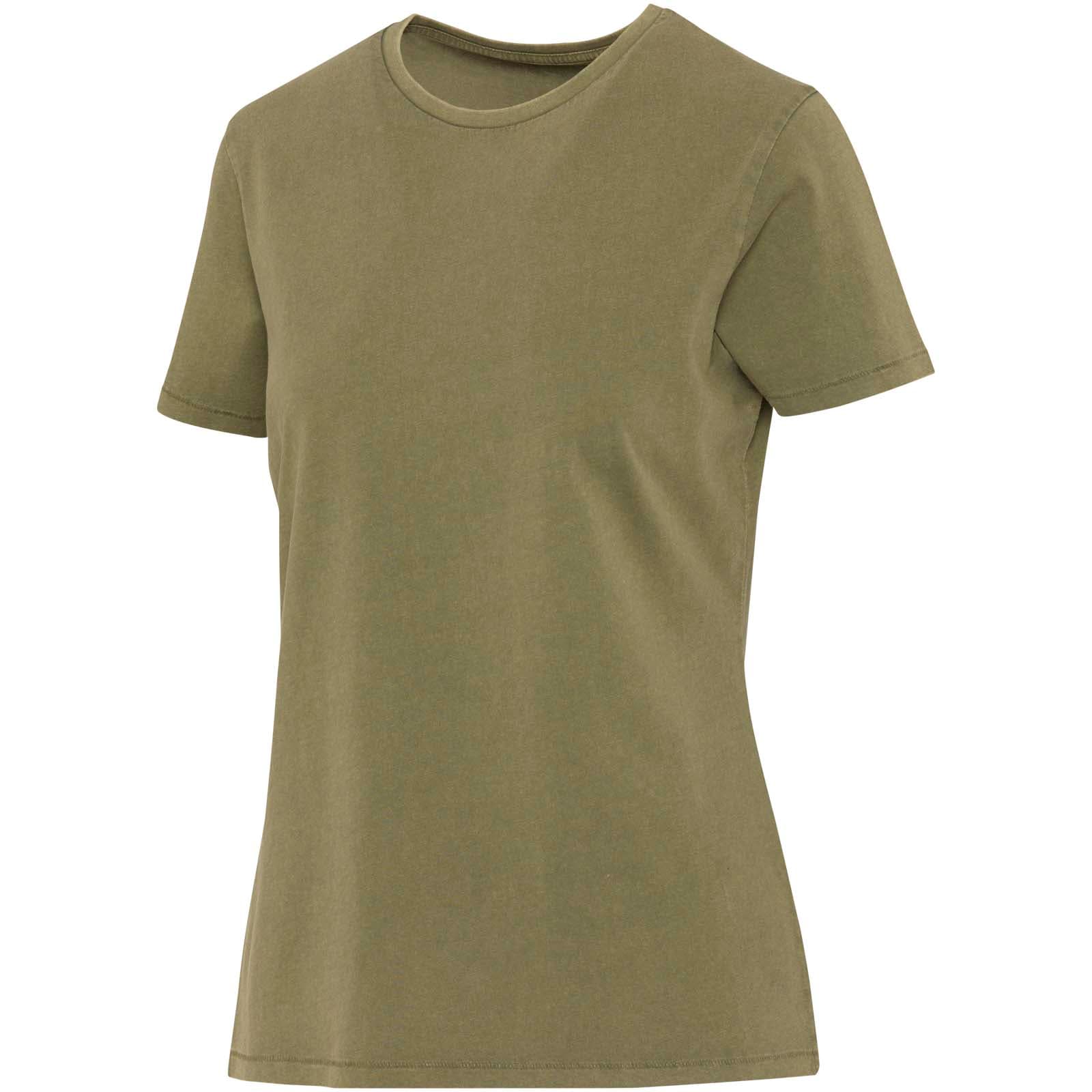 T-shirt femme délavé à manches courtes Nanaimo de 160 g/m2
