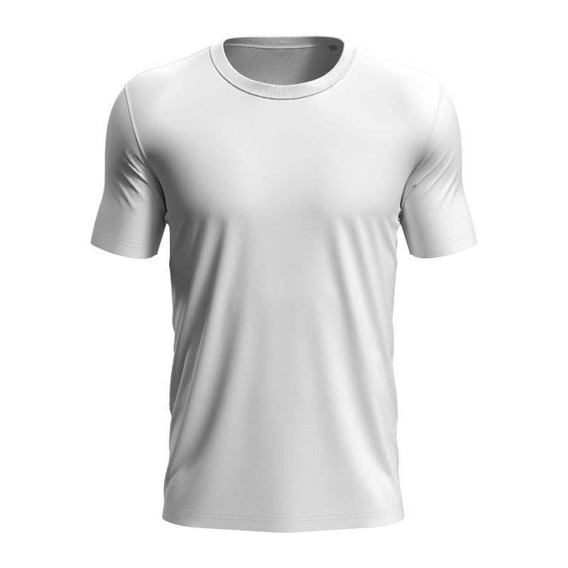 Morgan Crew Neck Unisex T-shirt coloris Blanc