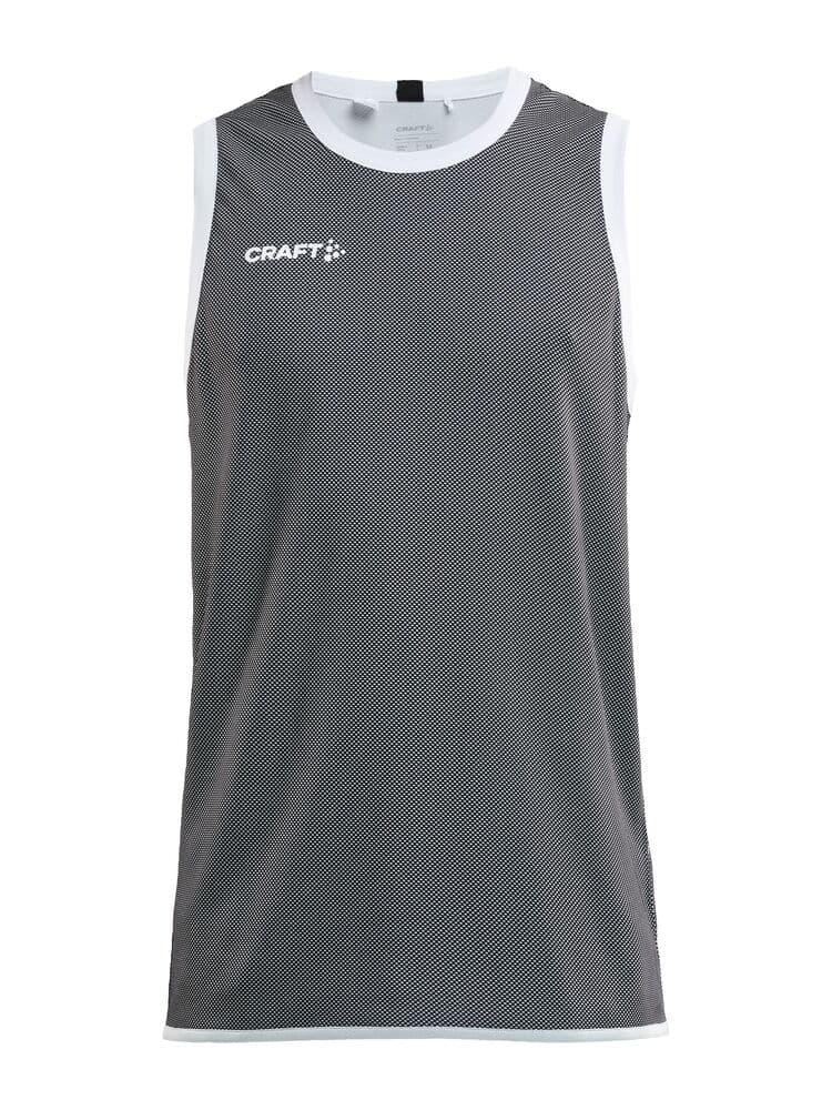 Craft Progress reversible basket singlet m coloris Noir / Blanc