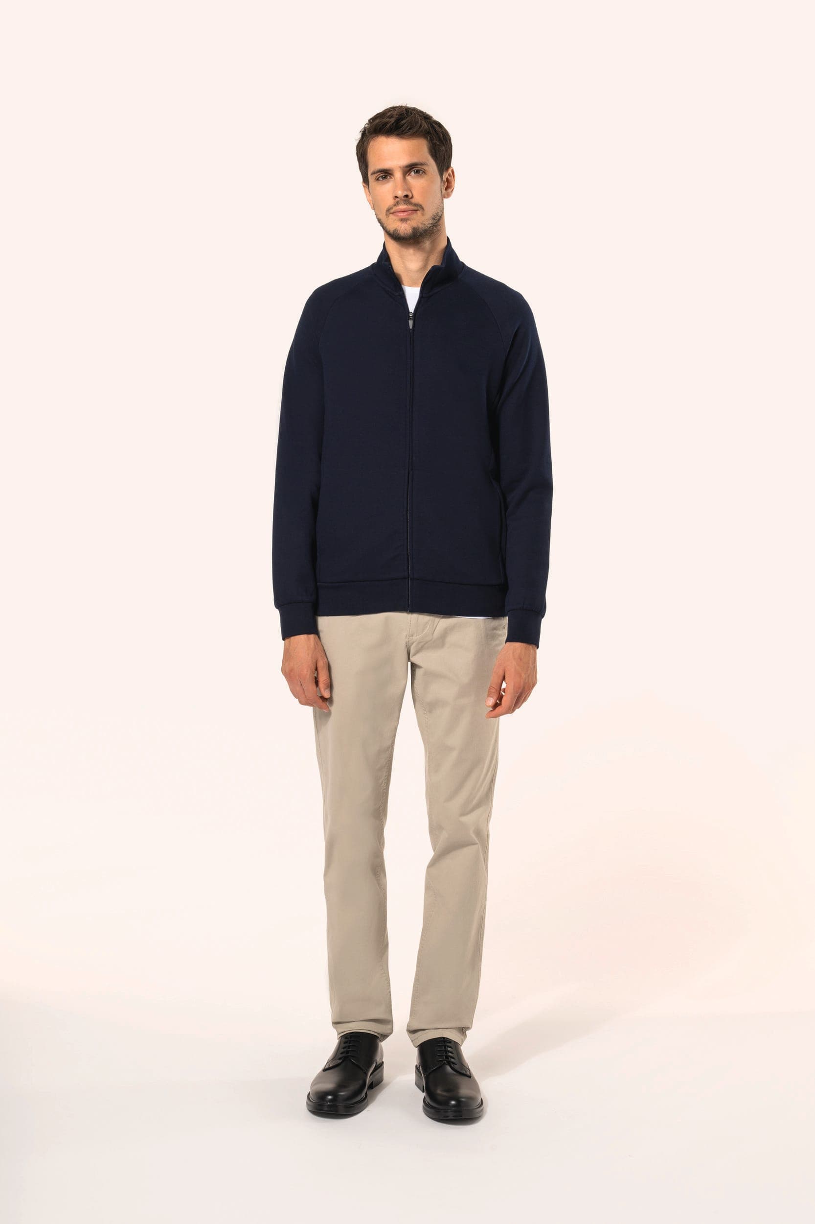 Veste zippée homme en situation