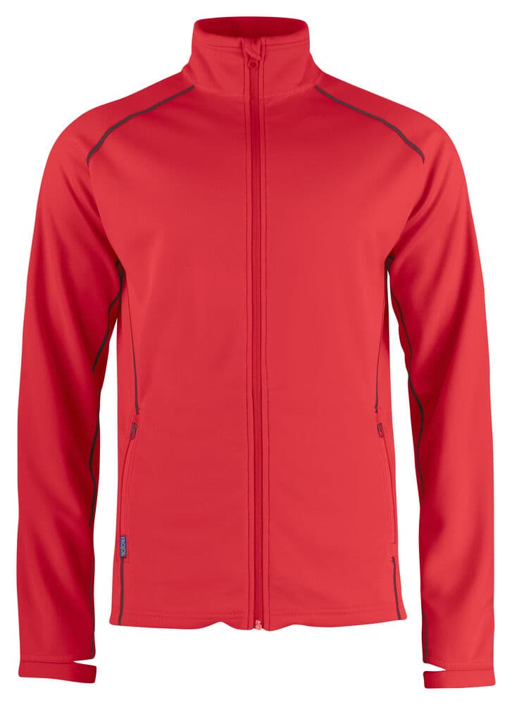 3317 PULL AVEC FERMETURE ÉCLAIR LONGUE coloris Rouge