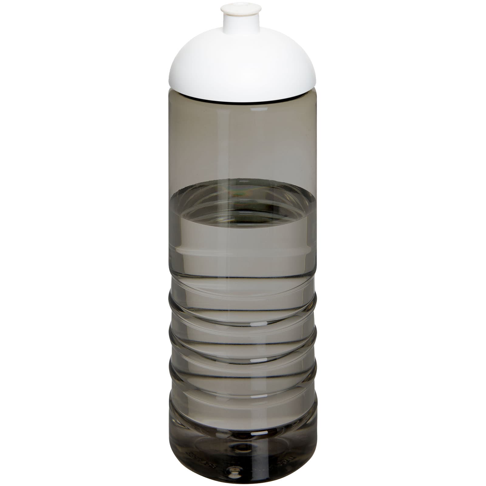 Bouteille de sport H2O Active® Eco Treble de 750 ml avec couvercle dôme coloris Charbon