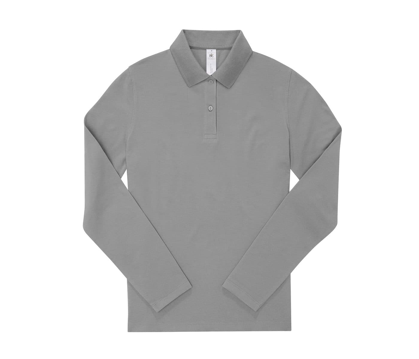 B&C MY POLO 180 LSL/WOMEN coloris Gris sport
