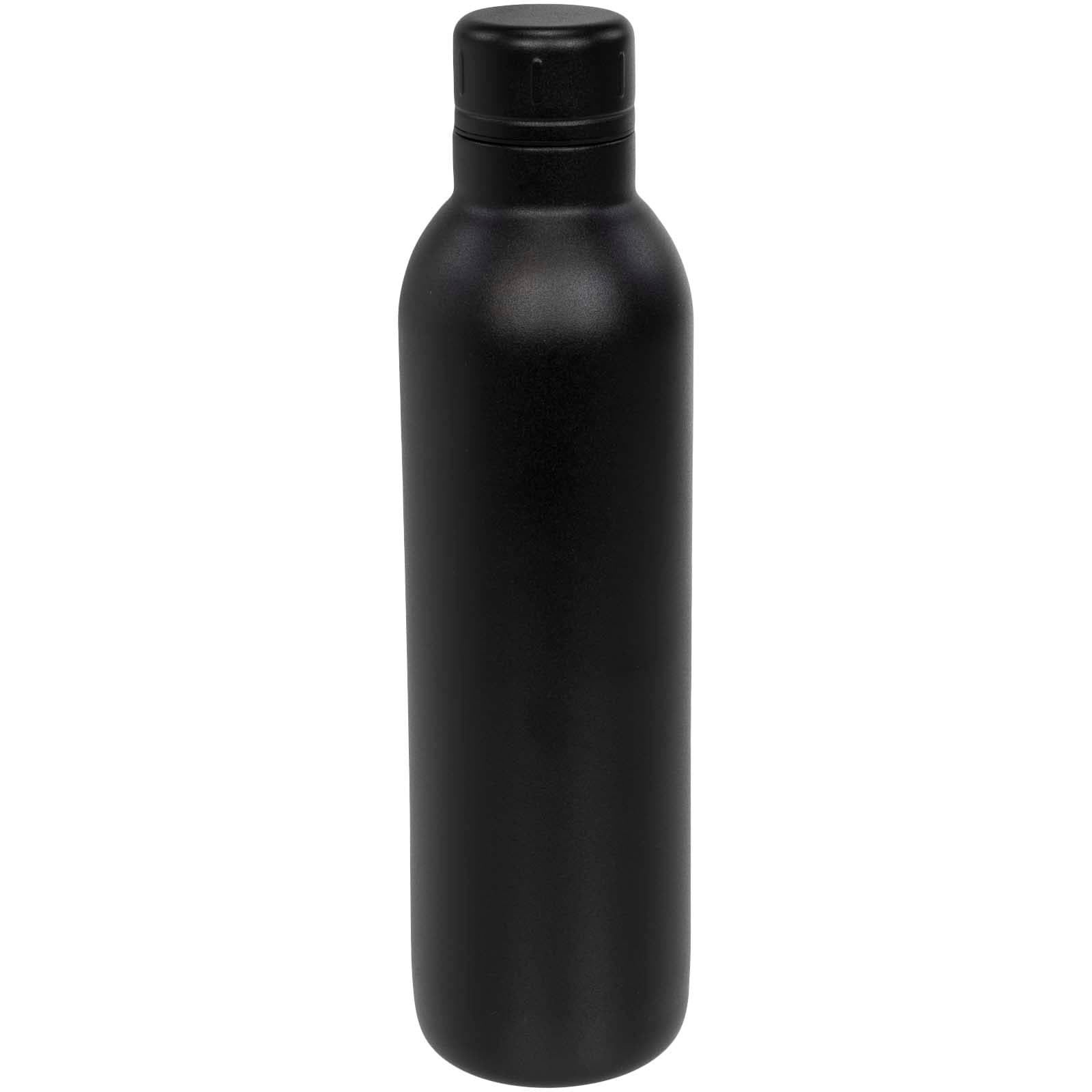 Bouteille de sport de 510ml avec isolation par le vide et couche de cuivre Odin coloris Noir
