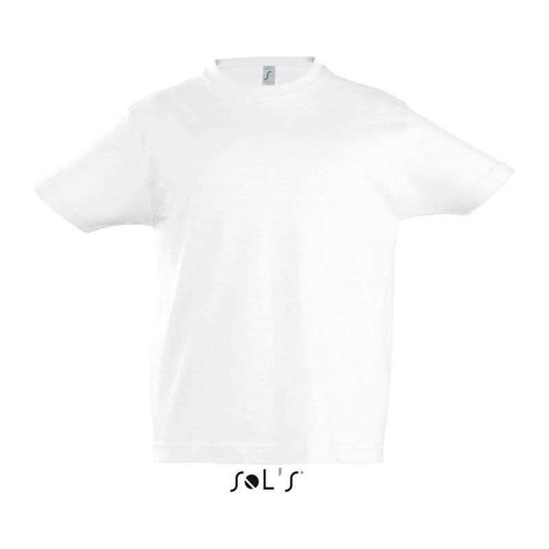SOL'S IMPERIAL KIDS - ROUND NECK T-SHIRT coloris Blanc