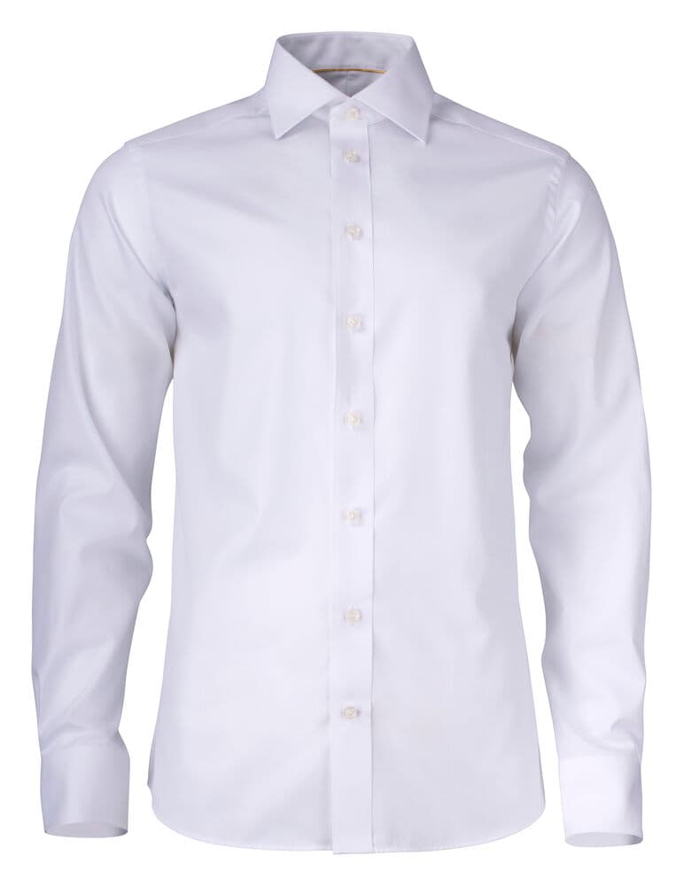 Yellow Bow 50  Chemise Coupe Slim Hommes coloris Blanc