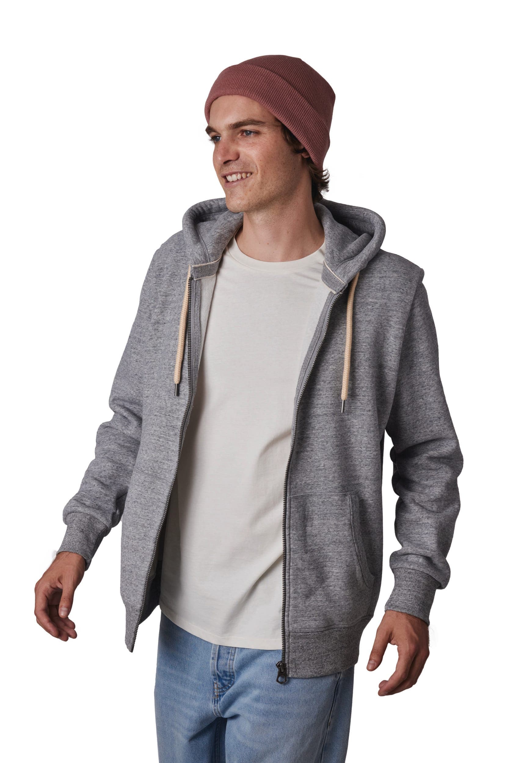 Bonnet tricoté en situation