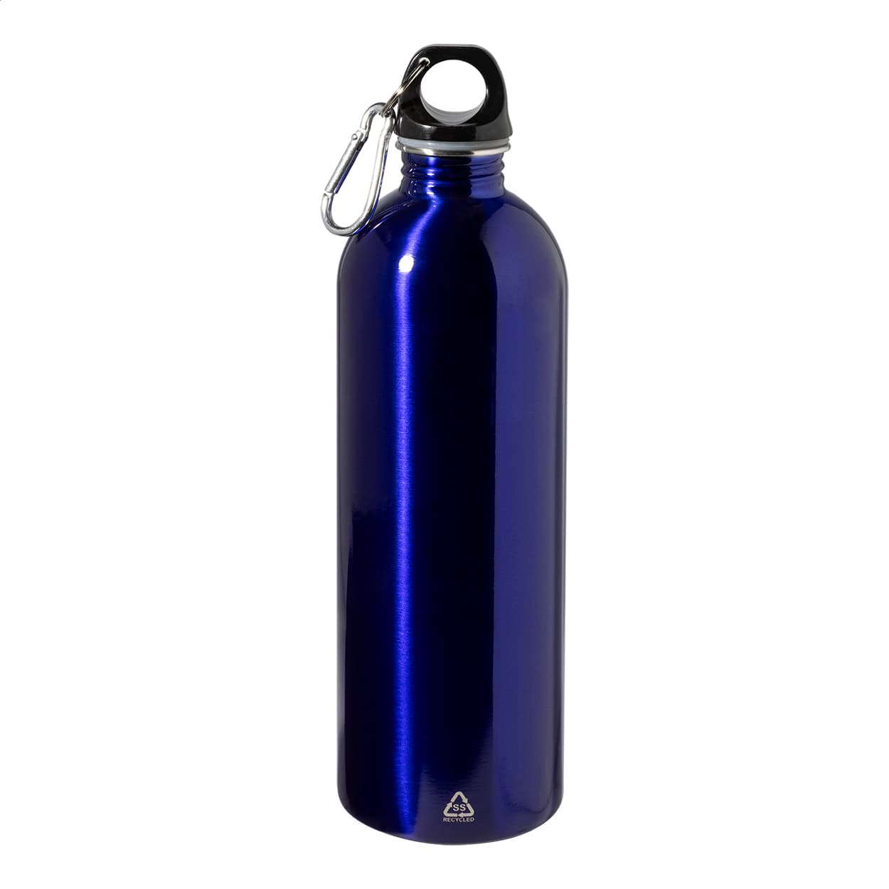 Bouteille en acier inoxydable recyclée coloris Bleu