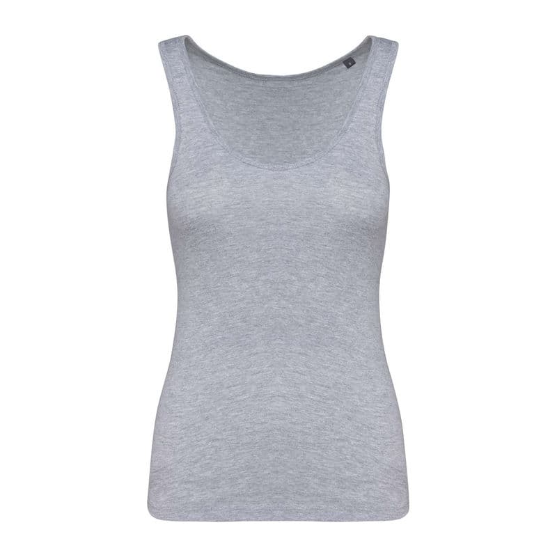 Ladies’ Eco-Friendly Tank Top coloris Gris oxford