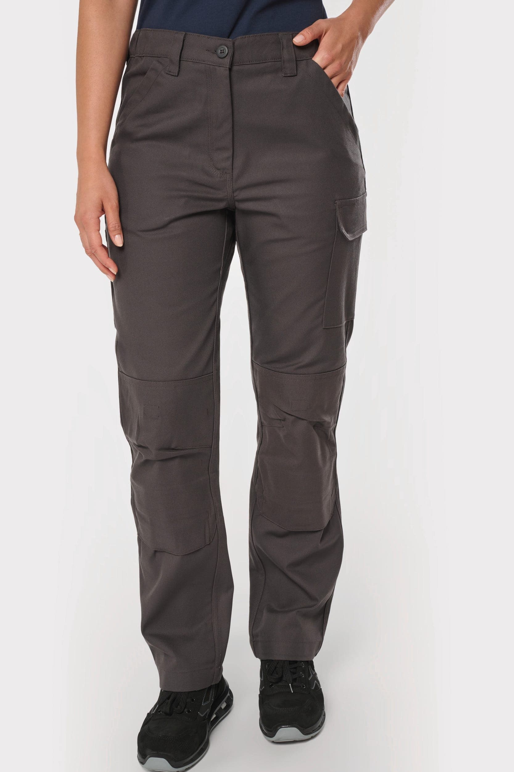 Pantalon de travail multipoches femme