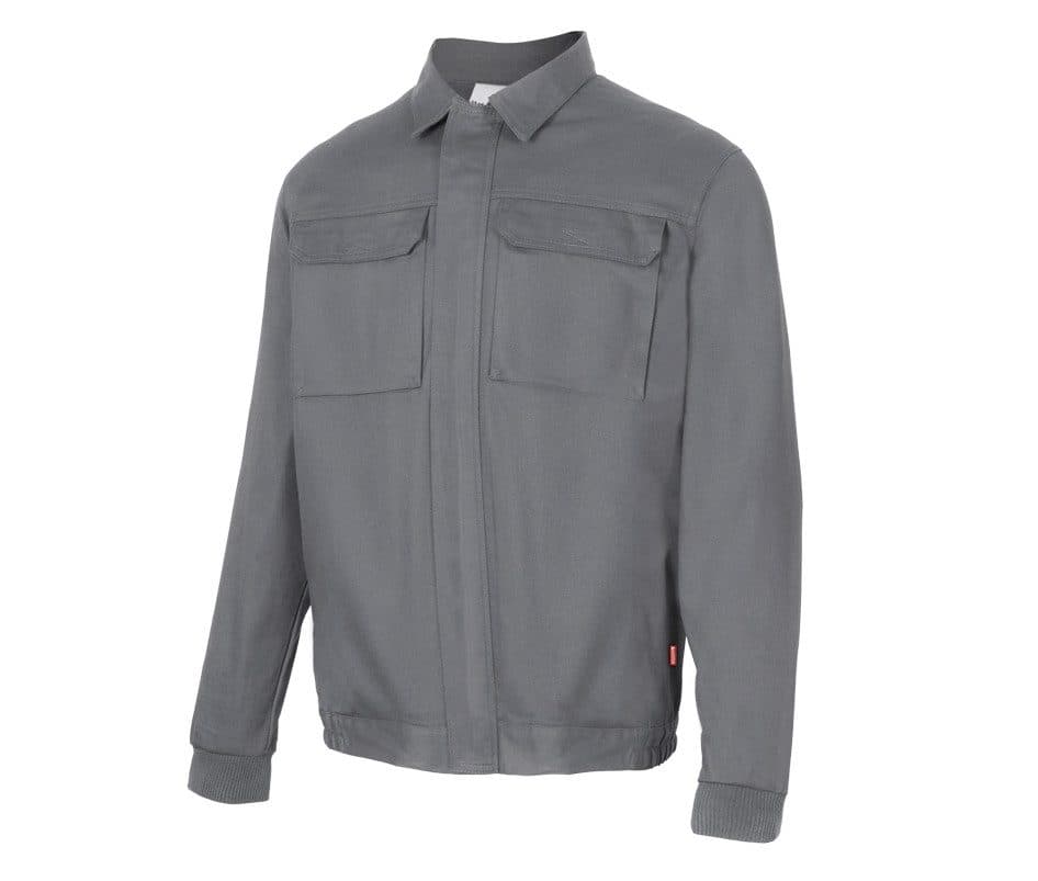 BLOUSON 100% COTON coloris Gris