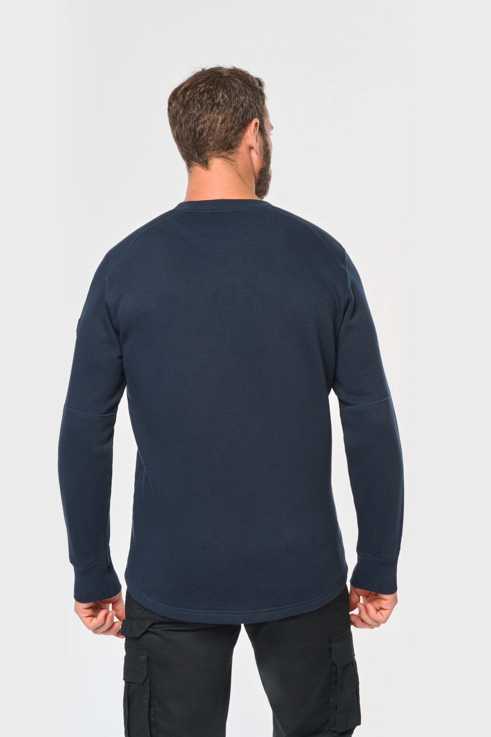 Sweat-shirt manches montées homme en situation
