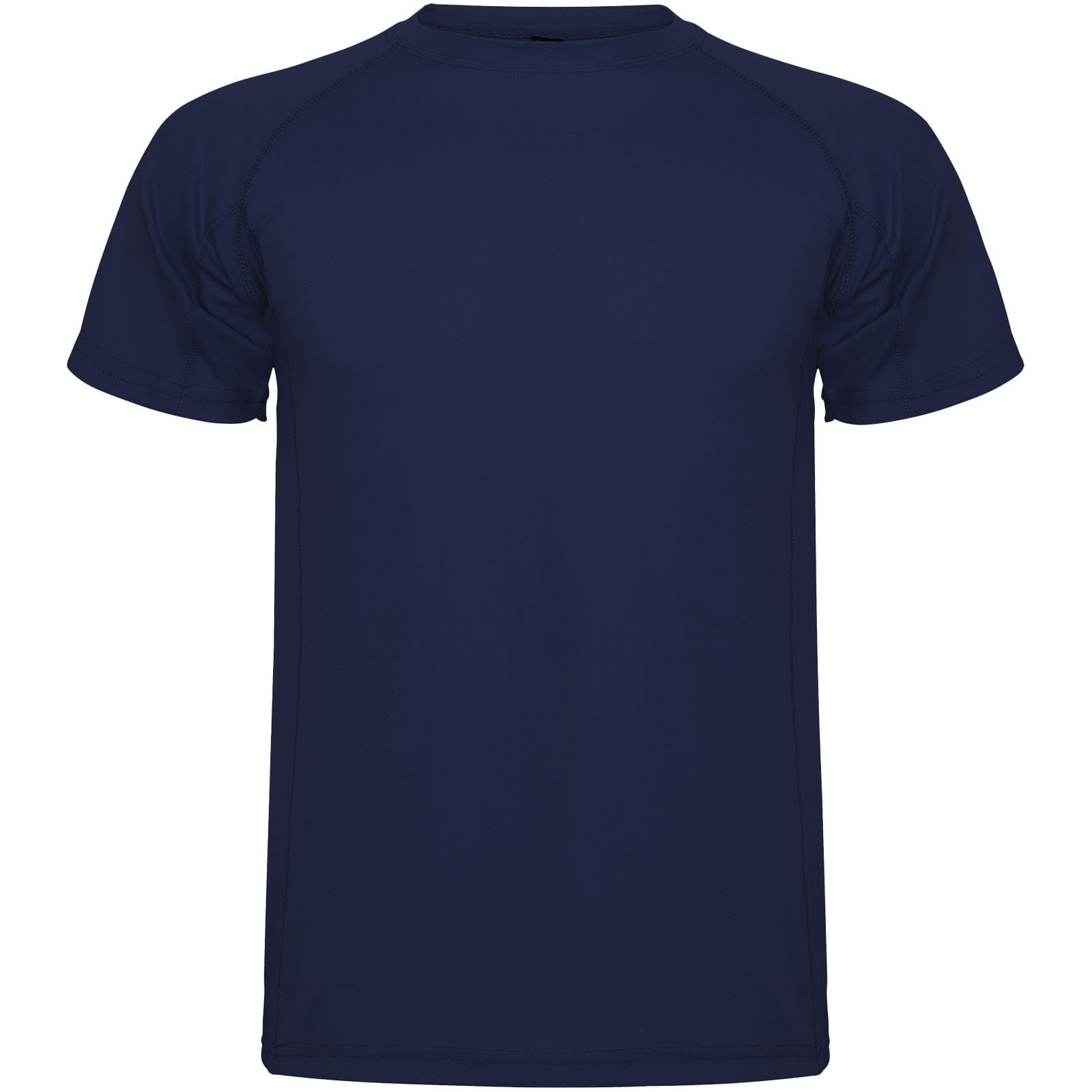 T-shirt de sport de 150 g/m² Montecarlo à manches courtes pour enfant coloris Bleu marine