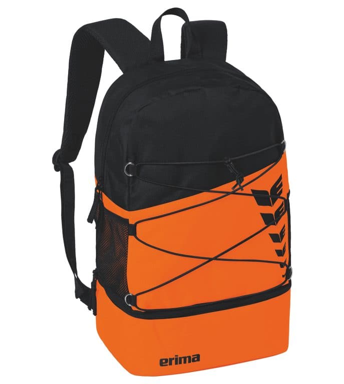 Sac à dos SIX WINGS coloris Orange / Noir