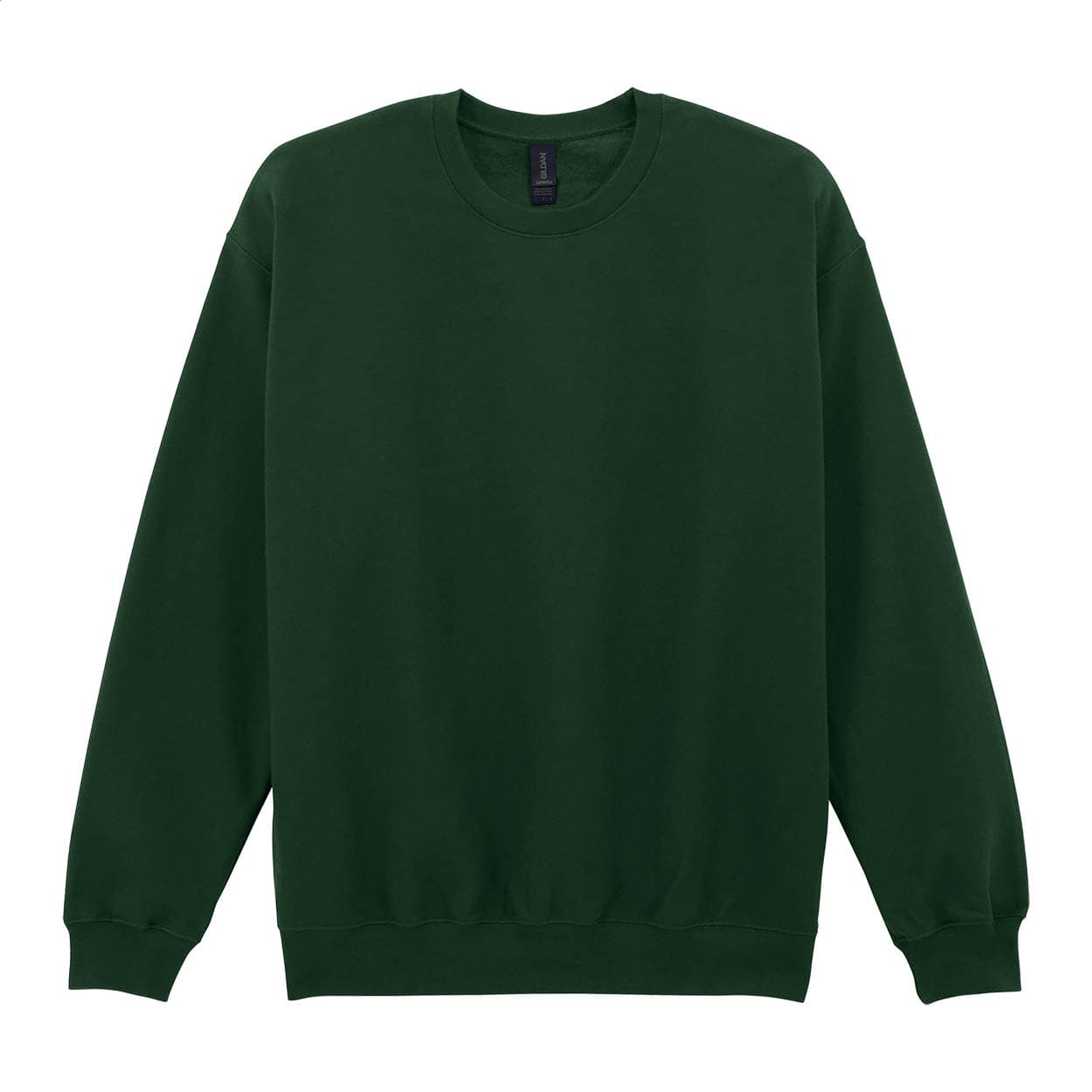 sweat à col ras du cou coloris Vert foncé
