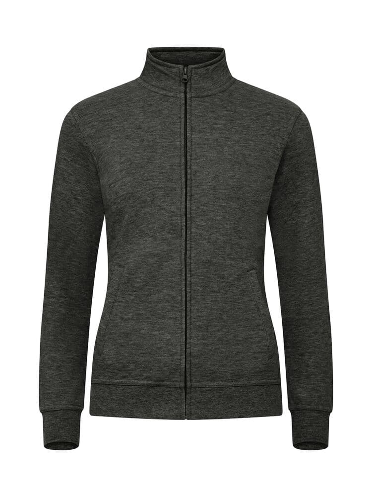 Clique Basic Cardigan Women coloris Anthracite chiné