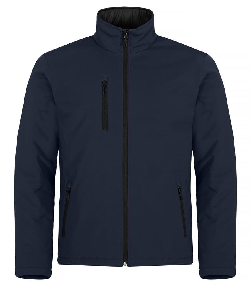 Clique Padded Softshell Jacket coloris Marine foncé