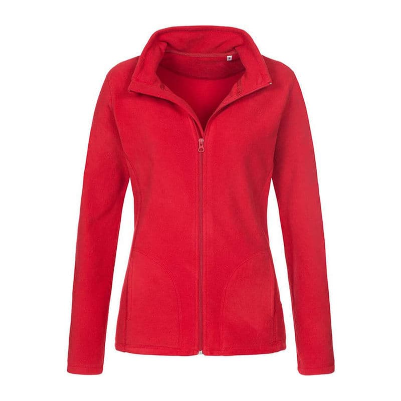 Classic Women's Fleece Jacket coloris Rouge écarlate