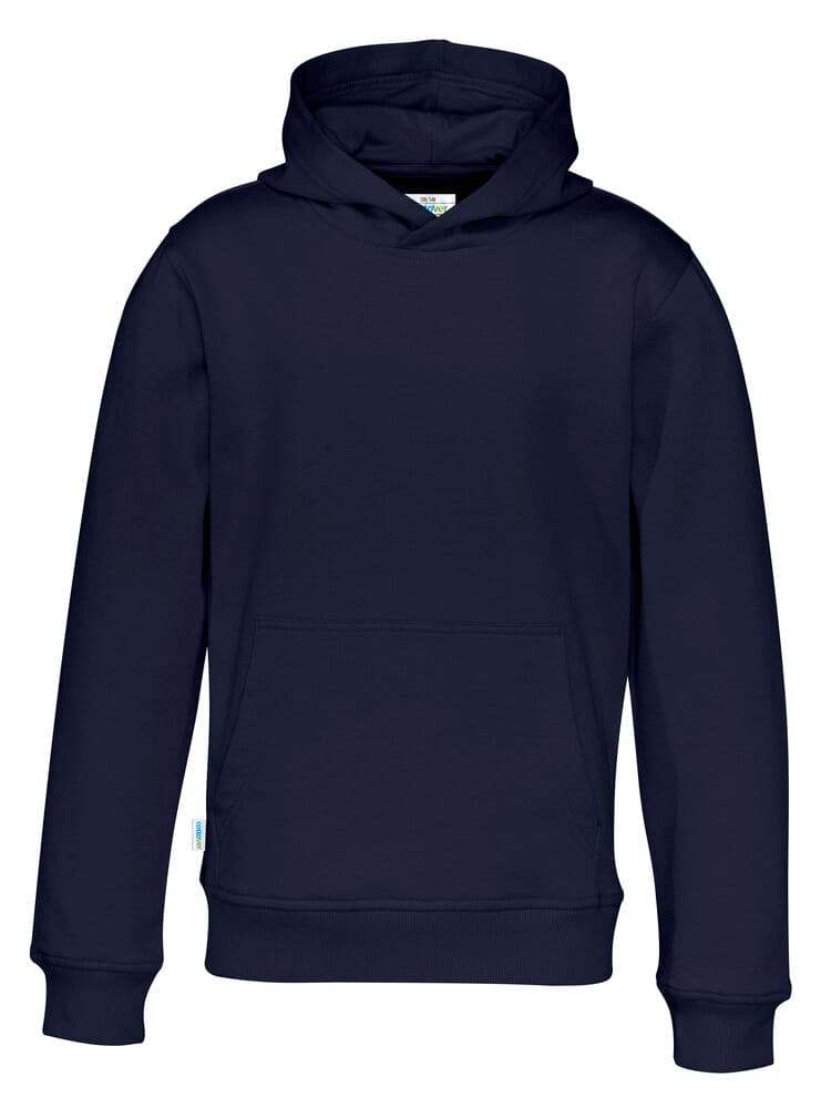 HOODIE ENFANT - CERTIFIÉ GOTS coloris Marine