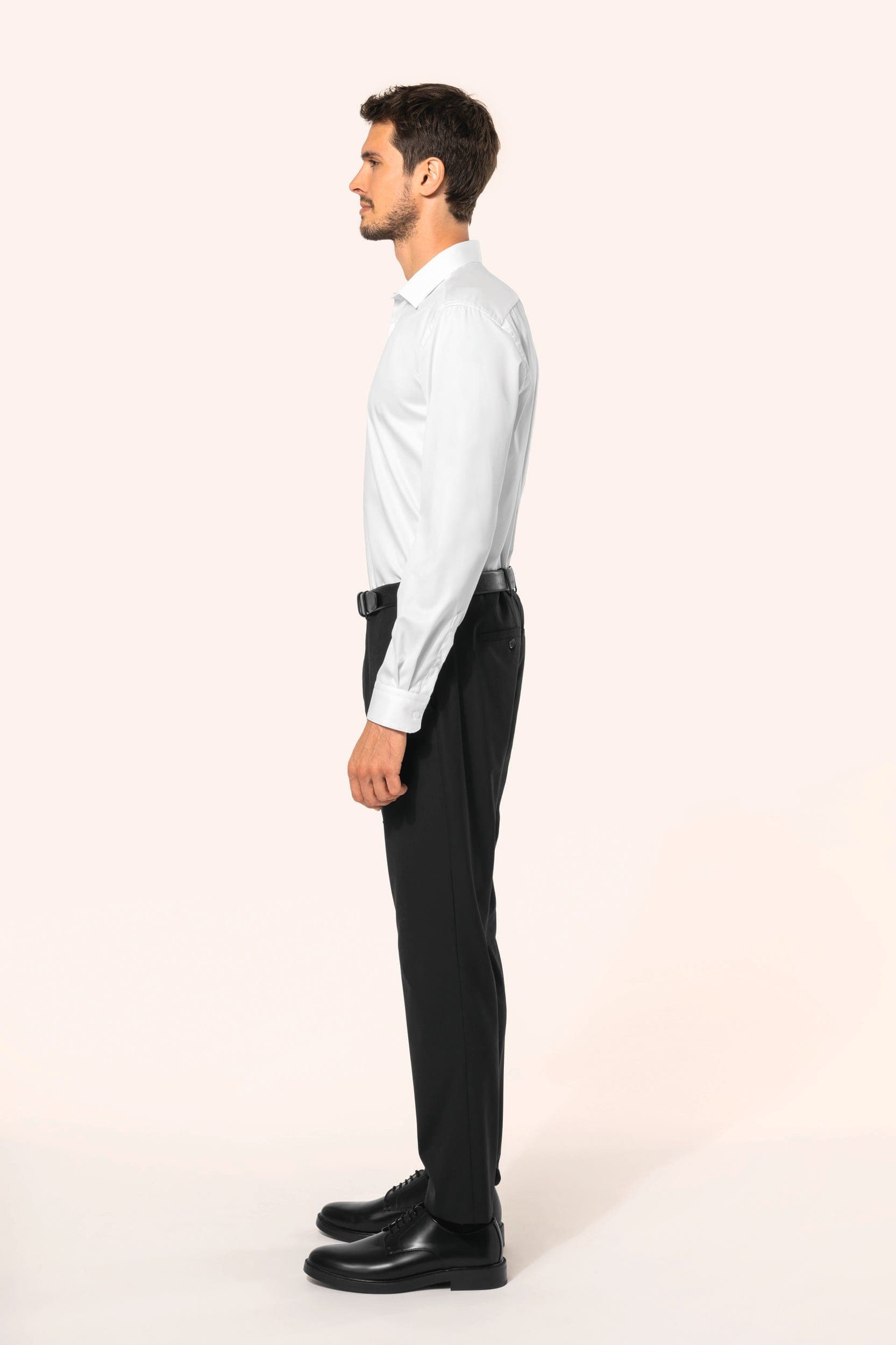 Chemise twill manches longues homme en situation