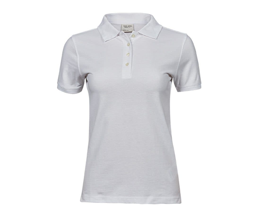 LADIES HEAVY POLO coloris Blanc