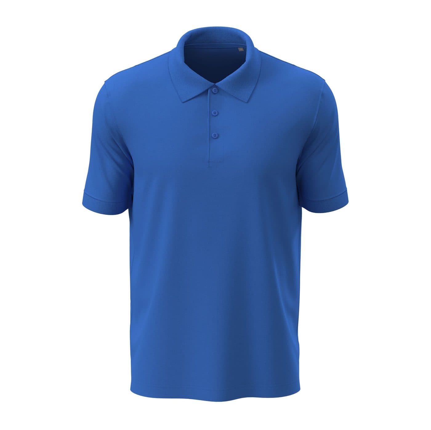 LUX POLO MEN coloris Bleu roi vif