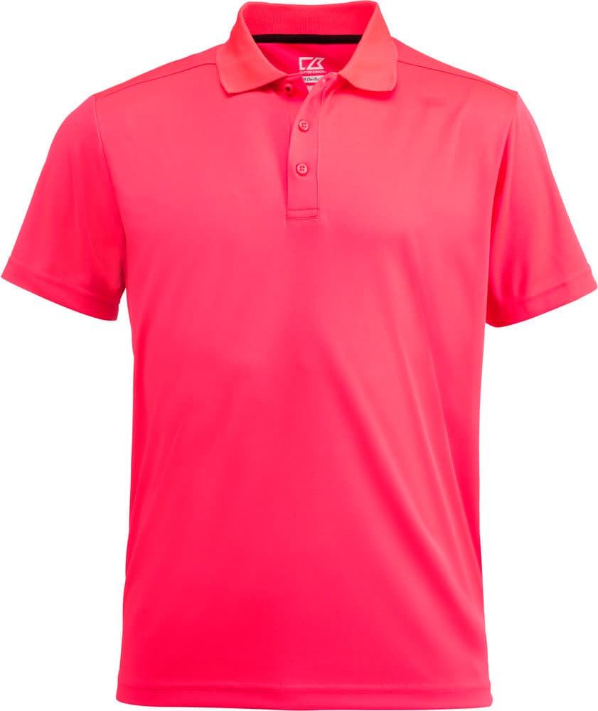 Polo Cutter & Buck Kelowna homme coloris Fluo cerise