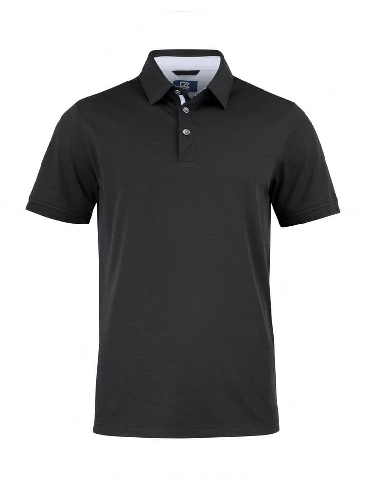 Polo Cutter & Buck Advantage Premium homme coloris Noir